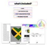 JAMAICA HEART PATTERN - Written Instructions