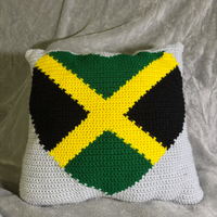 Jamaica Heart Pillow